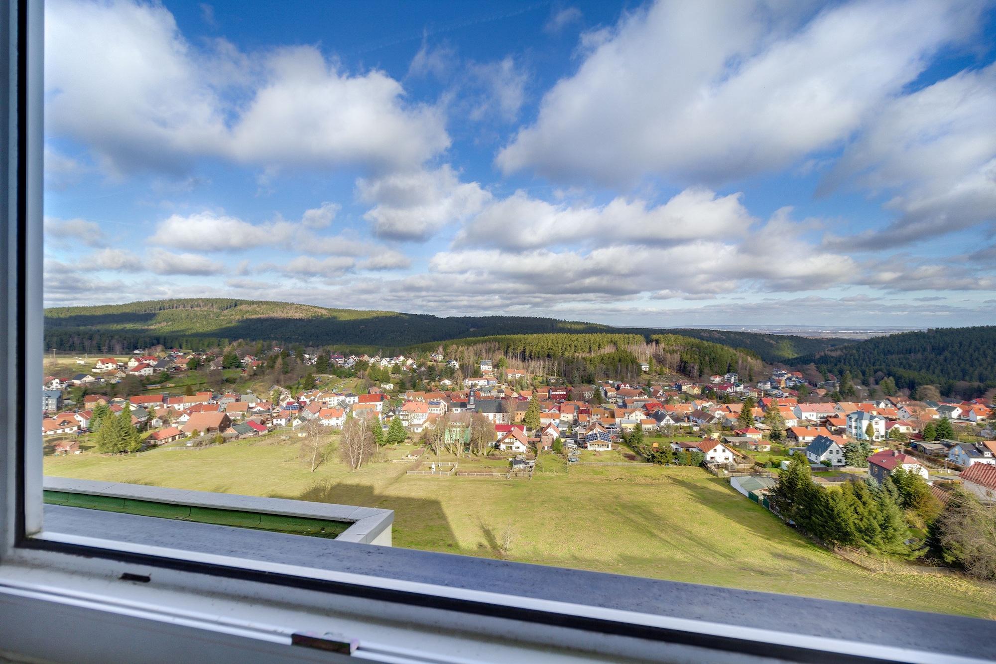 Ferien Hotel Rennsteigblick Friedrichroda Buitenkant foto